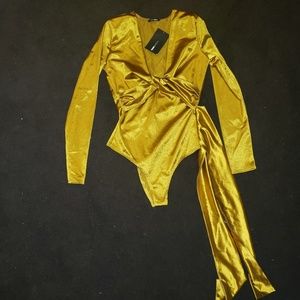 Gold Fashionnova one piece